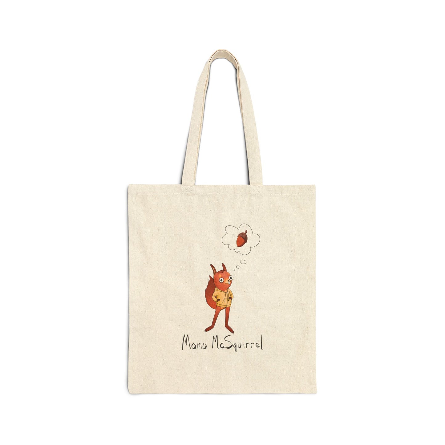 Momo Cotton Canvas Tote Bag