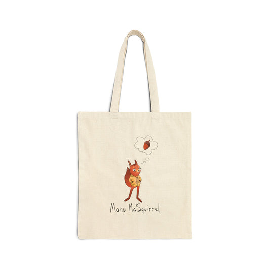 Momo Cotton Canvas Tote Bag