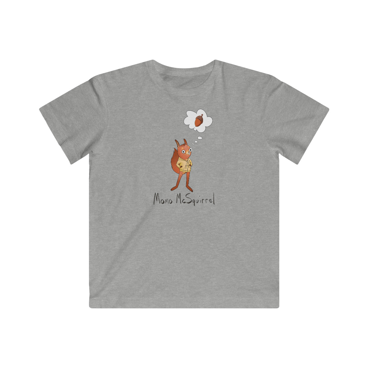 Big Kid Momo McSquirrel Jersey Tee