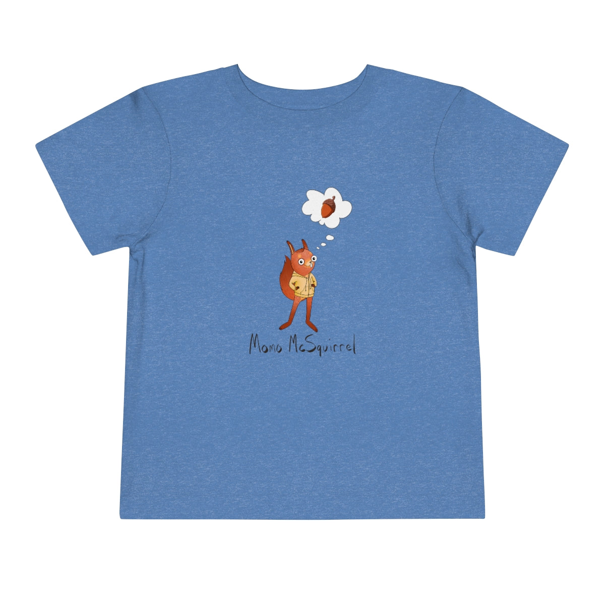 Little Kid Momo McSquirrel Jersey Tee