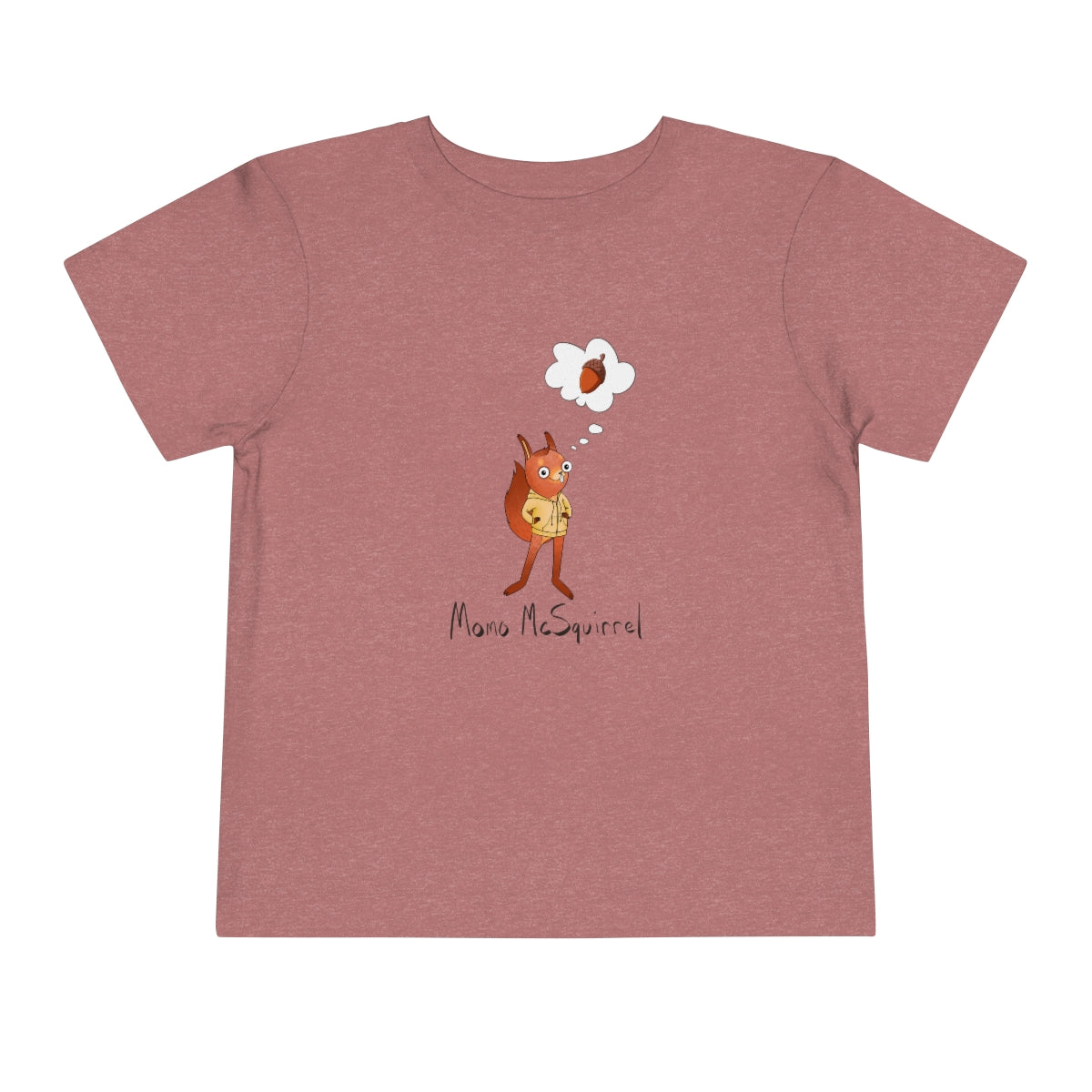 Little Kid Momo McSquirrel Jersey Tee